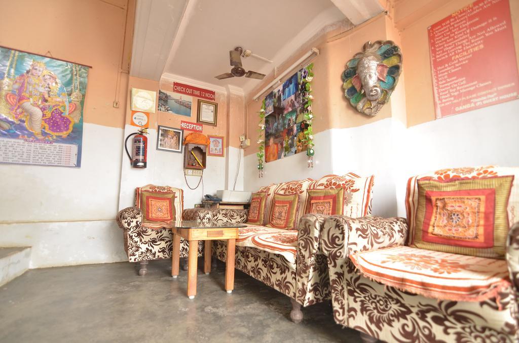 Ganga Paying Guest House Benares Buitenkant foto