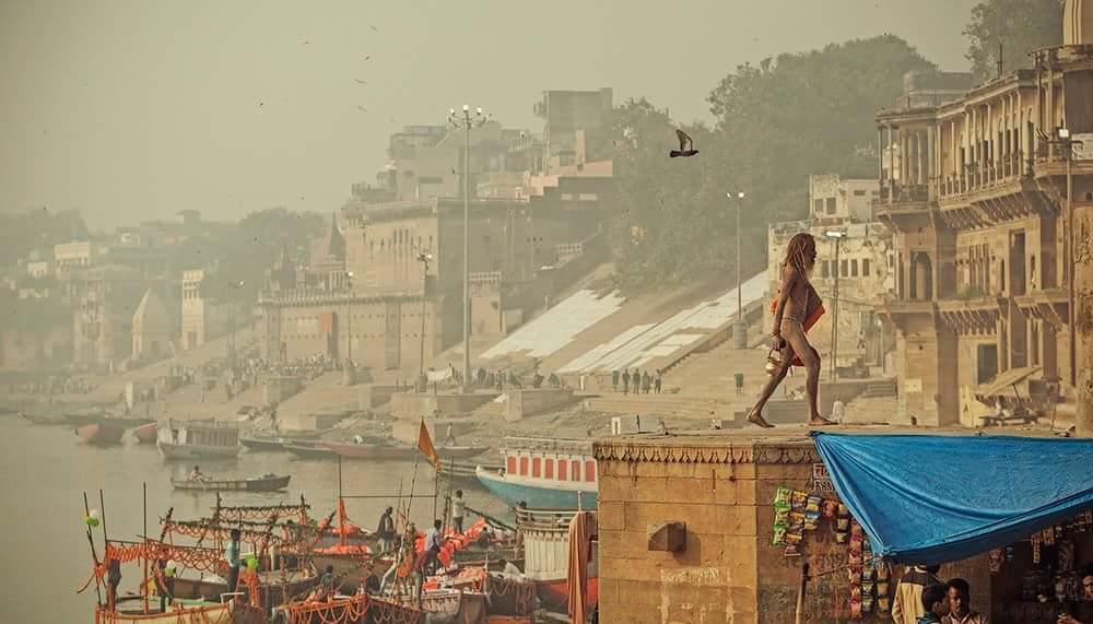 Ganga Paying Guest House Benares Buitenkant foto