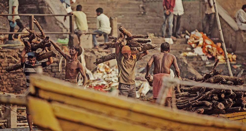Ganga Paying Guest House Benares Buitenkant foto