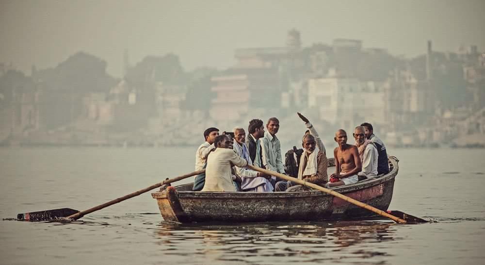 Ganga Paying Guest House Benares Buitenkant foto